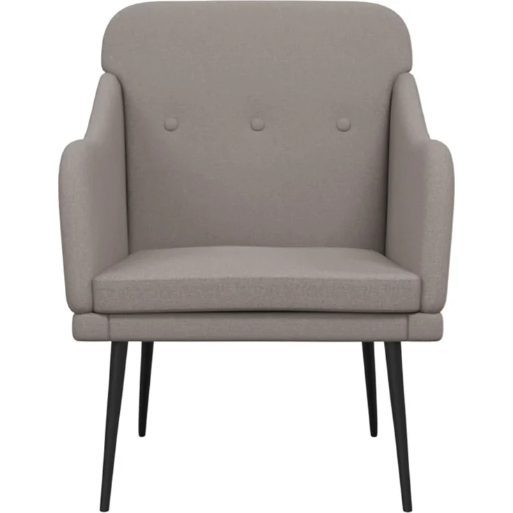 Sessel wohnzimmer, Relaxsessel, Fernsehsessel Taupe 63x76x80 cm Stoff – Bild 3