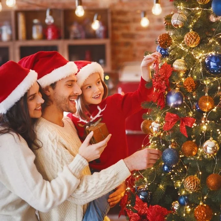 Relaxdays Weihnachtskugeln im 110er Set – Bild 3