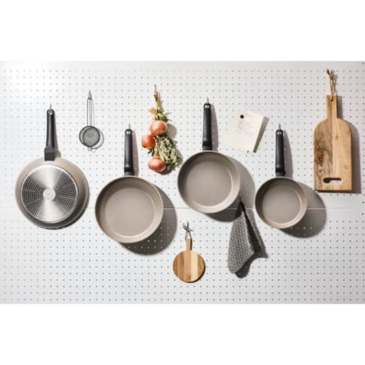 Fissler Pfannen-Set Ceratal® Evo Classic, Aluminium (Set, 1x Bratpfanne 24 cm + 1x Bratpfanne 28 cm), 2-teiliges Keramikpfannen-Set – Bild 5
