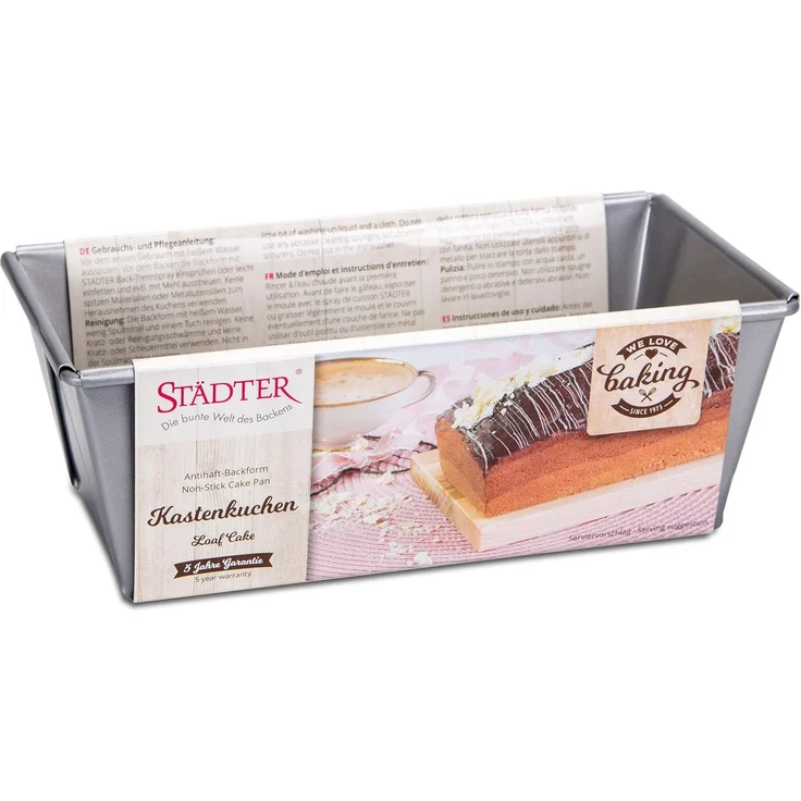 Städter We Love Baking Kastenform 20x10,5 cm – Bild 6