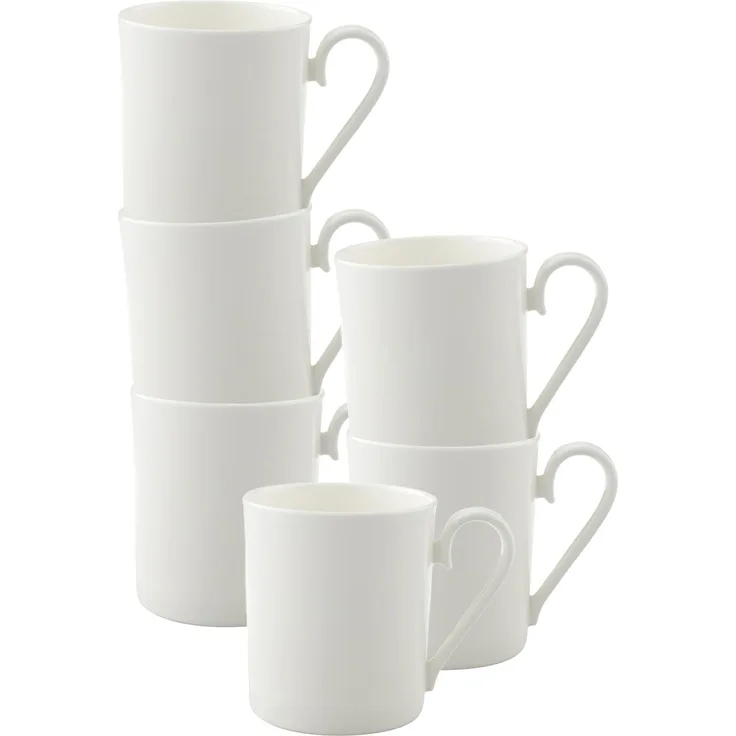 Villeroy & Boch Royal Becher mit Henkel 230 ml 6er Set