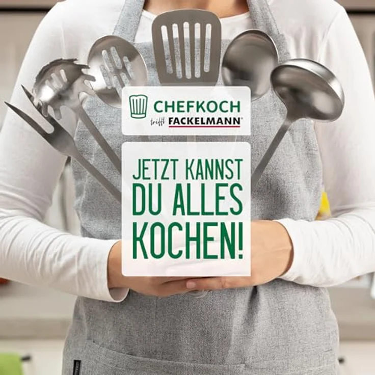 Chefkoch trifft Fackelmann Keramik-Bratpfanne Stuttgart, Antihaft-Pfanne mit Greblon CK2 Beschichtung, 100% recyceltes Aluminium, Edelstahlgriff – Bild 7