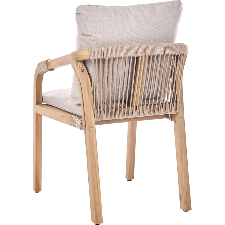 Gartenstuhl SUMBA Akazienholz Hellbraun – Bild 5
