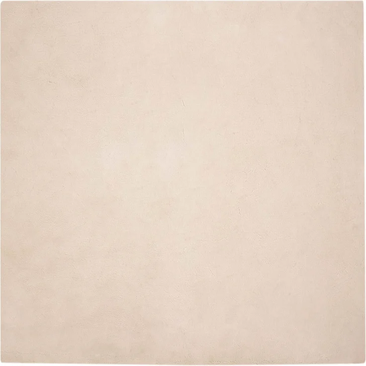vidaXL Rutschfester Kunstfellteppich Olite Taupe 120 x 120 cm 42021751 – Bild 1
