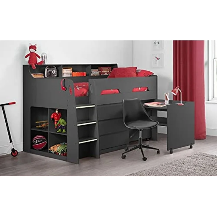 Julian Bowen Jupiter Halbhochbett Anthrazit – Bild 4