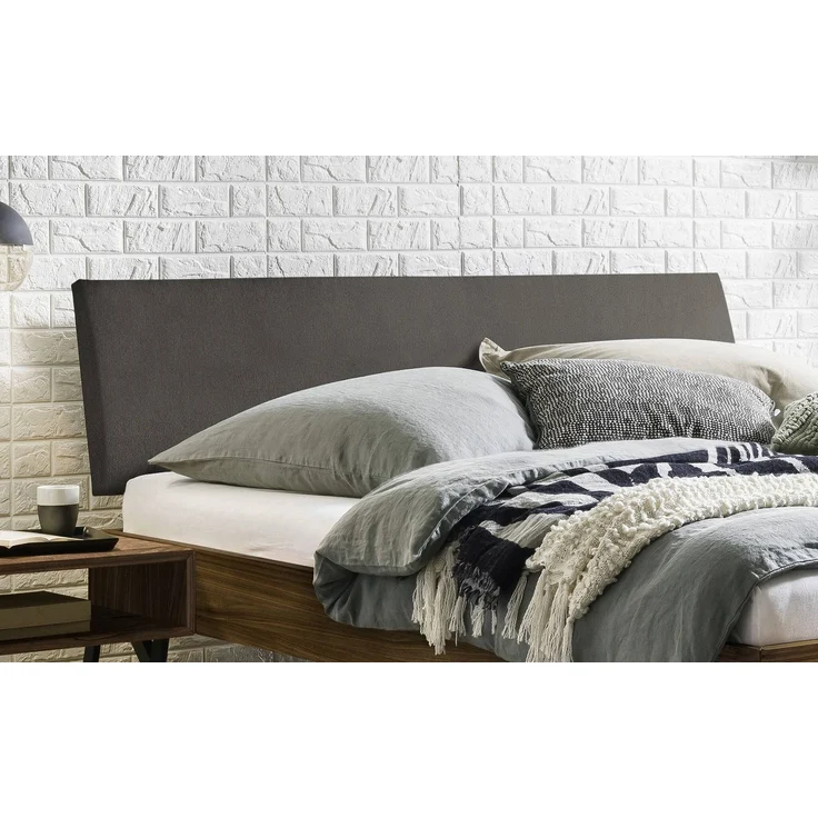 Hasena Bett Sariano Nussbaum mit Anthrazit-Kufen 180x200 cm, Komforthöhe 25 cm – Trento – Bild 3