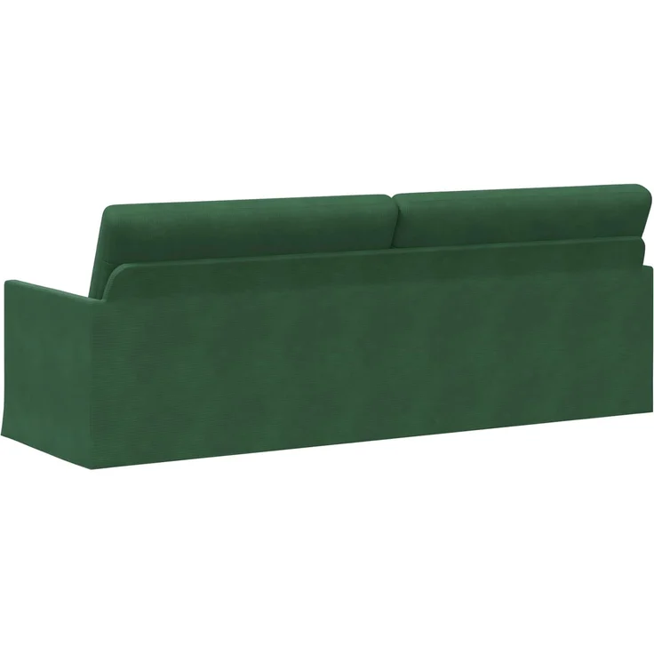 vidaXL 3-Sitzer Sofa Dschungelgrün 220 x 81 x 82 cm Cordstoff 42041170 – Bild 4