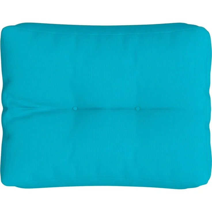 vidaXL Palettenkissen Türkis 50x40x12 cm Stoff 360556 – Bild 6