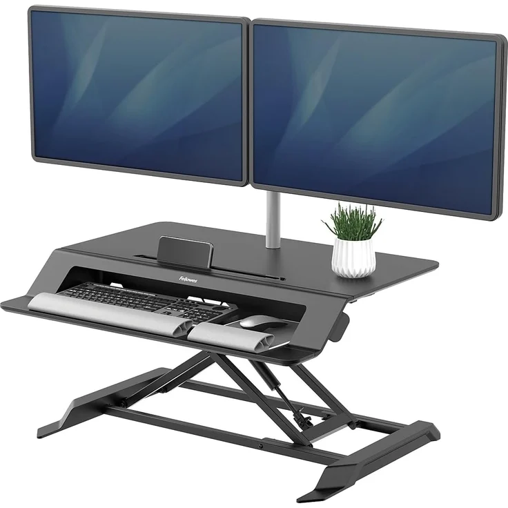 Fellowes Monitorständer Lotus LT Sitz-Steh Workstation schwarz – Bild 7