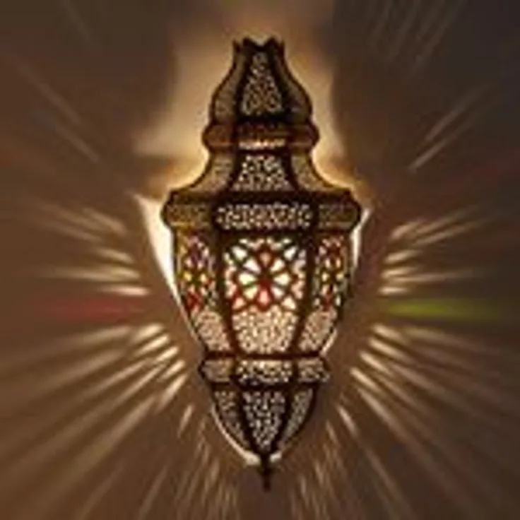 Messing Wandlampe Ayah