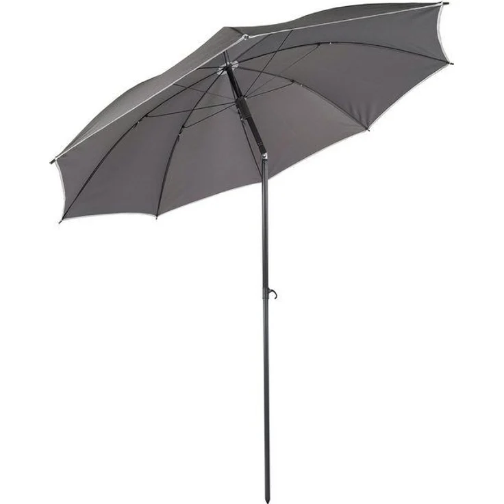 VCM Sonnenschirm rund 917583 Anthrazit H. 190 x 180 x T. 180 cm – Bild 4