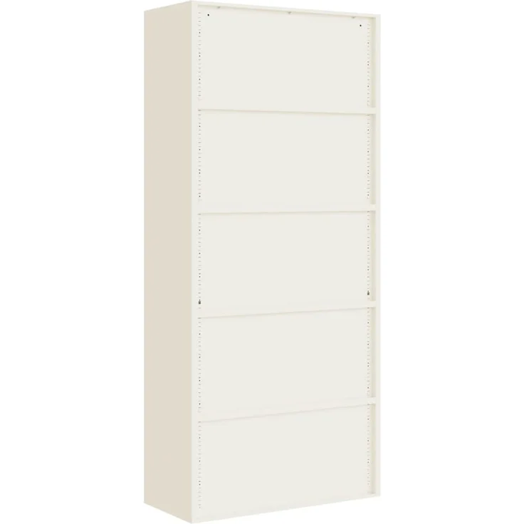 vidaXL Aktenschrank Weiß 90x40x240 cm Stahl 3188315 – Bild 9