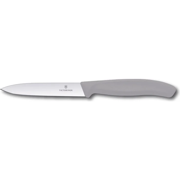 Victorinox | Gemüsemesser Tomatenmesser | Swiss Classic 10 cm | Cool Grey | perfekt für präzises Schneiden & Schälen | langlebige Qualität – Bild 1