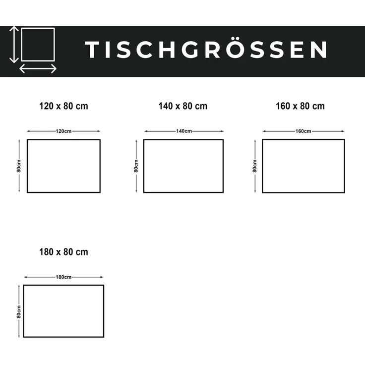 bümö Seminartisch klappbar fahrbar 140x80 cm graphit, Gestell weiß - Klapptisch staffelbar, mit vier Doppelrollen Büro Schulungstisch, KFZ14-G-W – Bild 8
