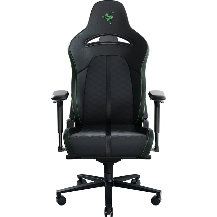 Razer Enki - Stuhl - Armlehnen - T-förmig - Neigen - Drehgelenk - hochdichter Polyurethan-Formschaum, Elastomer-Polyurethan (EPU)