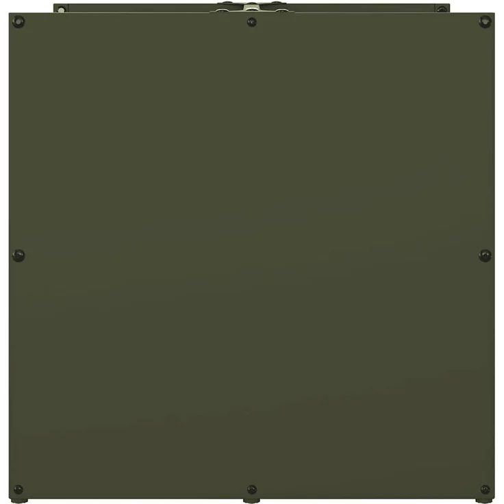 vidaXL Brennholzregal Olivgrün 40x40x40 cm Kaltgewalzter Stahl 864240 – Bild 6
