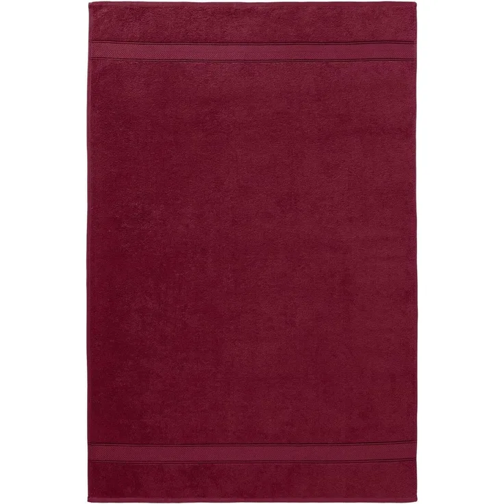 BettwarenShop Handtuch Serie Essential|Badetuch 100x150 cm| bordeaux