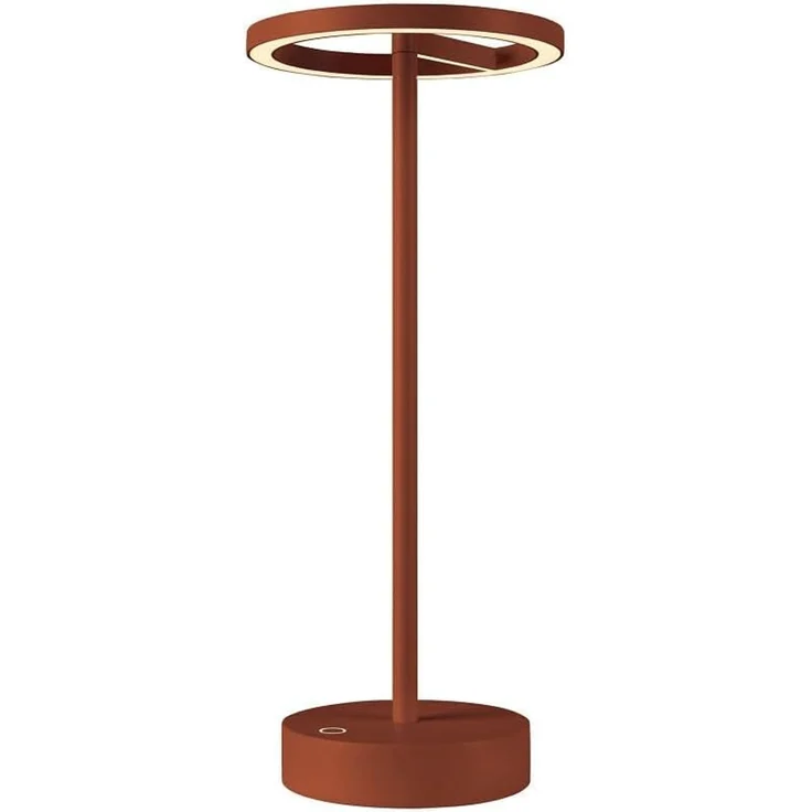 SLV VINOLINA ONE, Tischleuchte, Akku, IP54, 2700K, TOUCH, rost - Ambiente- Tisch- und Standleuchten – Bild 1