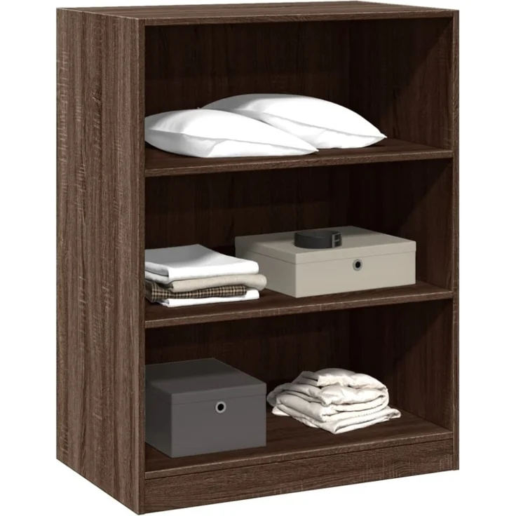 vidaXL Kleiderschrank Braun Eichen-Optik 77x48x102 cm Holzwerkstoff 840827 – Bild 11