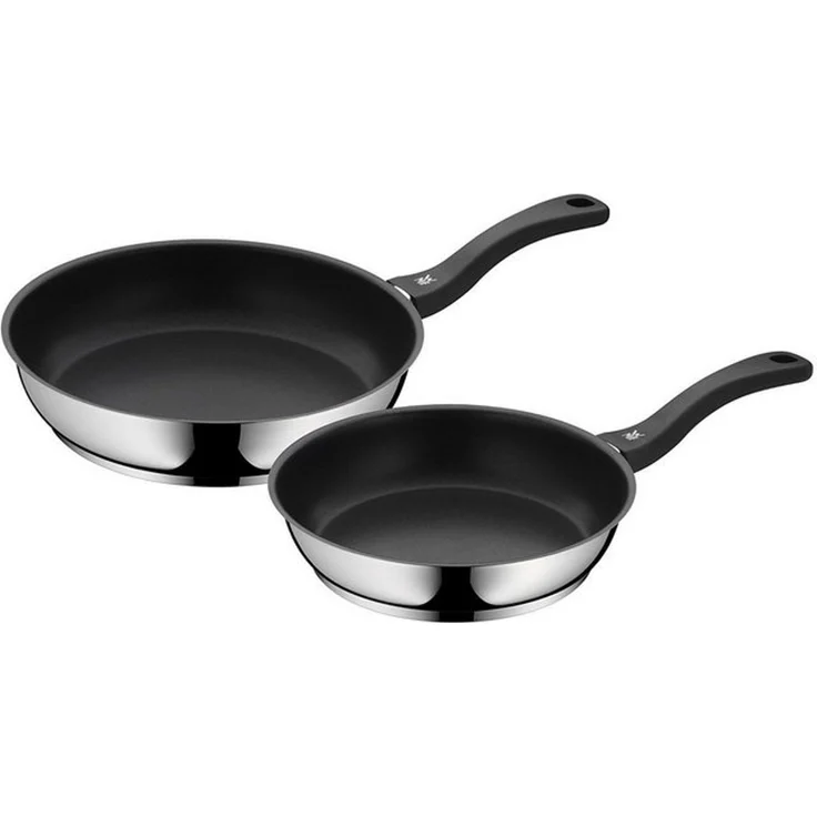WMF 'Devil', Pfannen-Set 2-tlg., Edelstahl silber, Ø 28 cm, Ø 24 cm – Bild 4