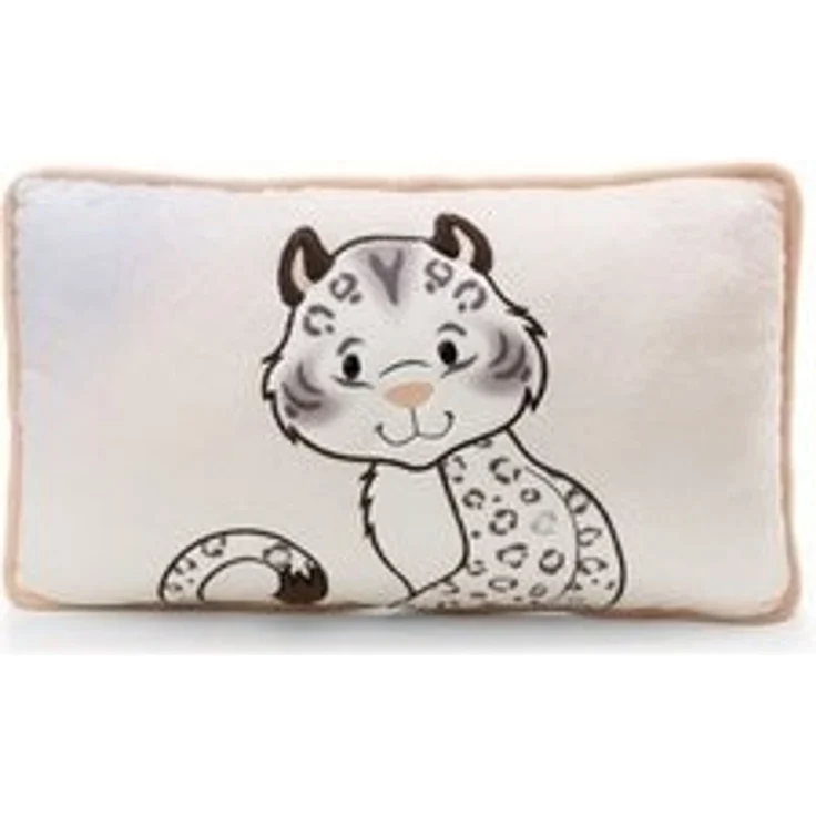 Nici Dekokissen Nici 62445 Kissen Schneeleopard Eleni Snowbell 43x25cm – Bild 2