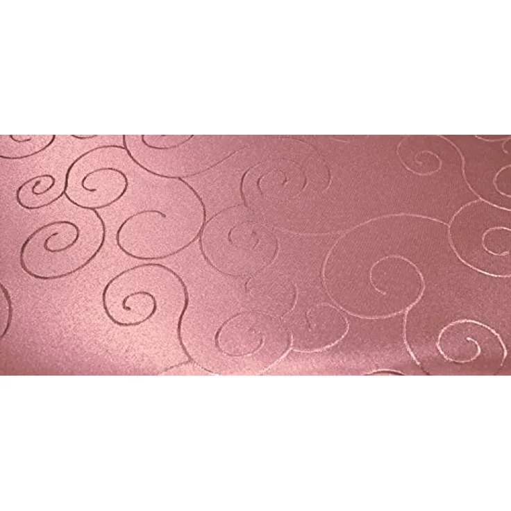Haus und Deko Tischdecke Tischdecke rund 160 cm Durchmensser damast Ornamente bügelfrei flecke (1-tlg)