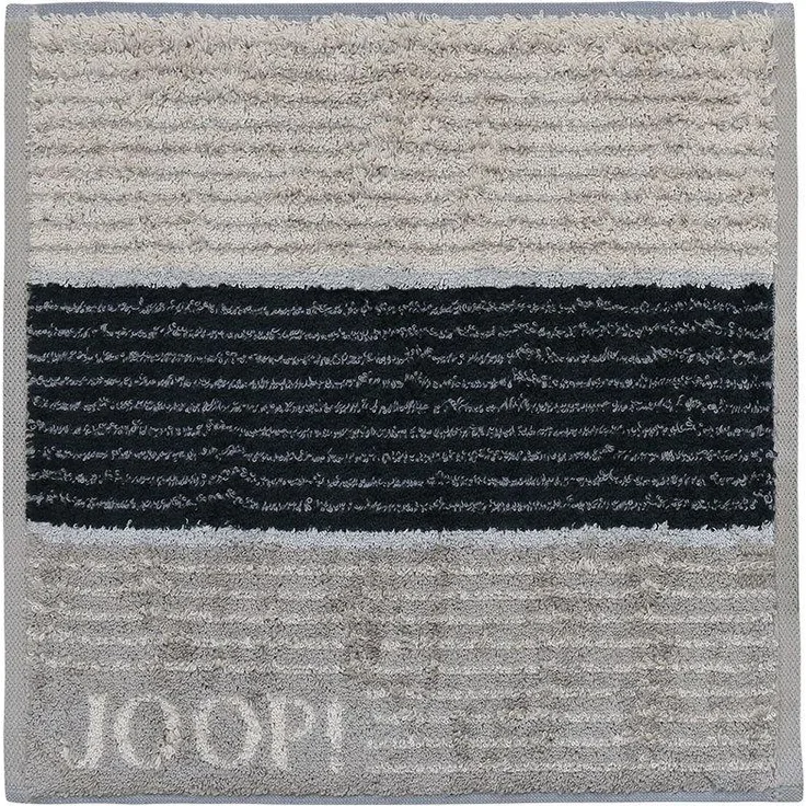 JOOP Frottier Handtücher Signature Lines|Seiflappen 30x30 cm| graphit
