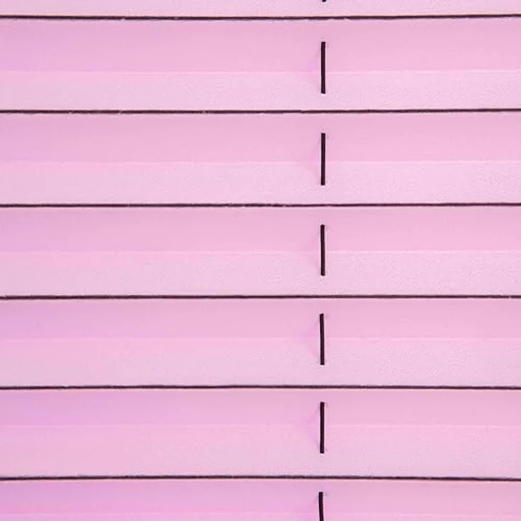 K-Home Klemmfix-Plissee Florida Rosa 65x210 cm (B x L) einzigartiges Design mit bezauberndem Lichteffekt – Bild 5