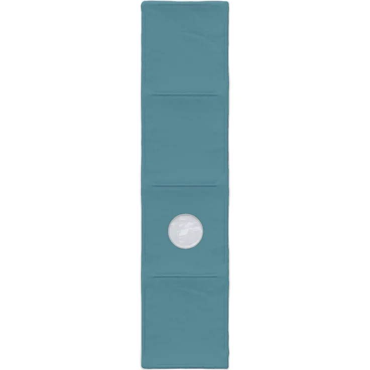 vidaXL Bett mit Tunnel 3 Stk. Artisian Eiche und Hellblau 3423516 – Bild 6