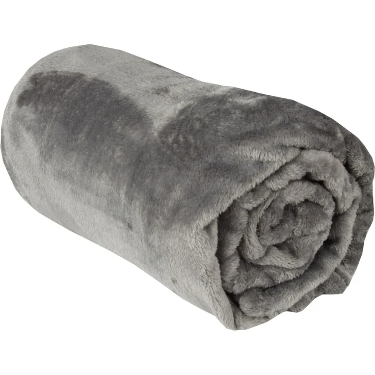Kuscheldecke "Celina" Anthrazit 90x140 cm – Bild 6