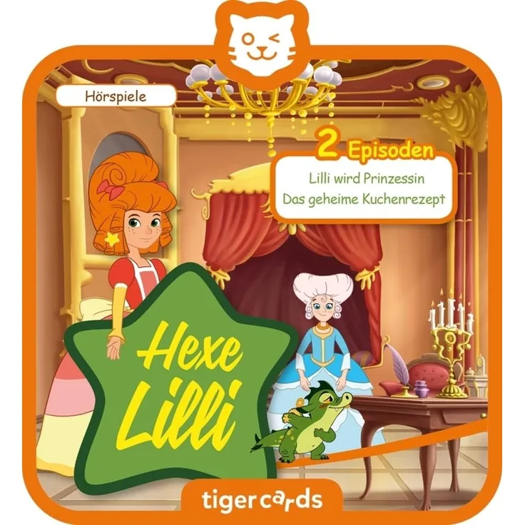 Tiger Media tigercard - Hexe Lilli: Lilli wird Prinzessin & Das geheime Kuchenrezept