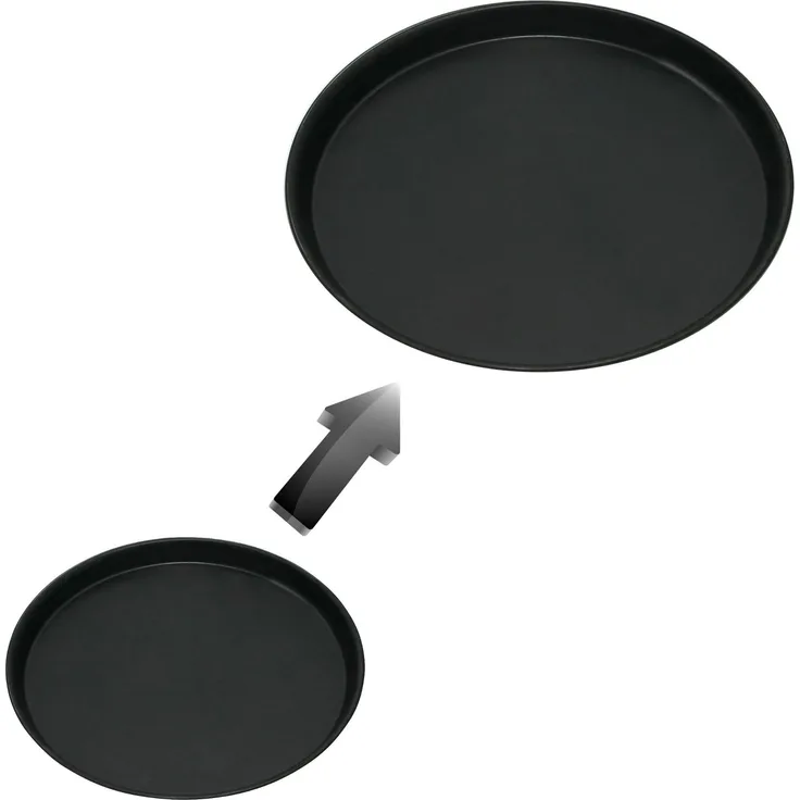 Pizzablech 28 cm, unbeschichtet