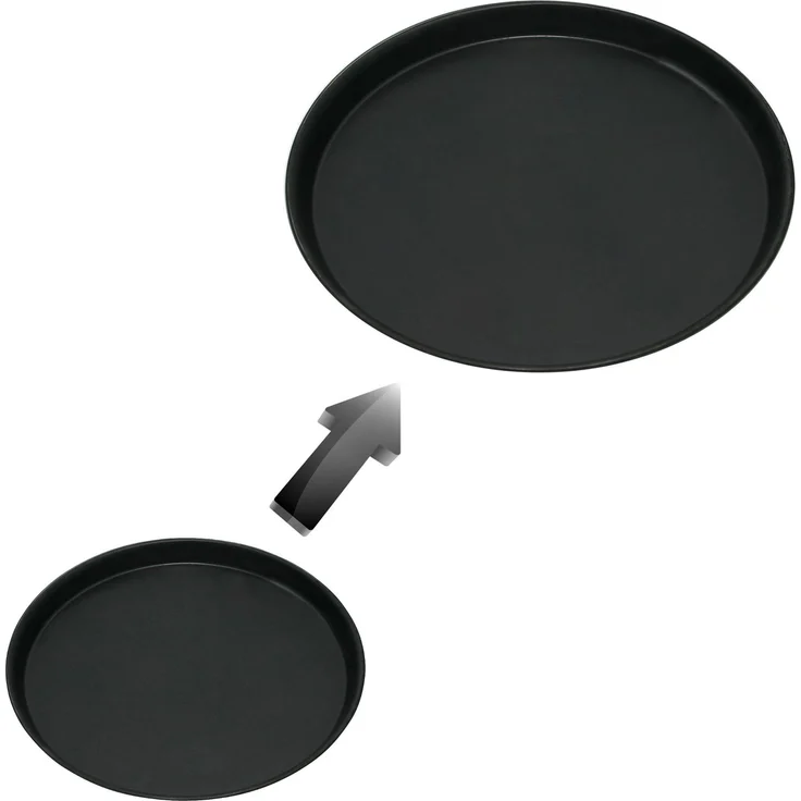 Pizzablech 28 cm, unbeschichtet – Bild 1