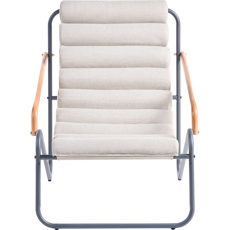 Lounge Set mit Tisch 2-Sitzer PASTO Metall Dunkelgrau – Bild 5