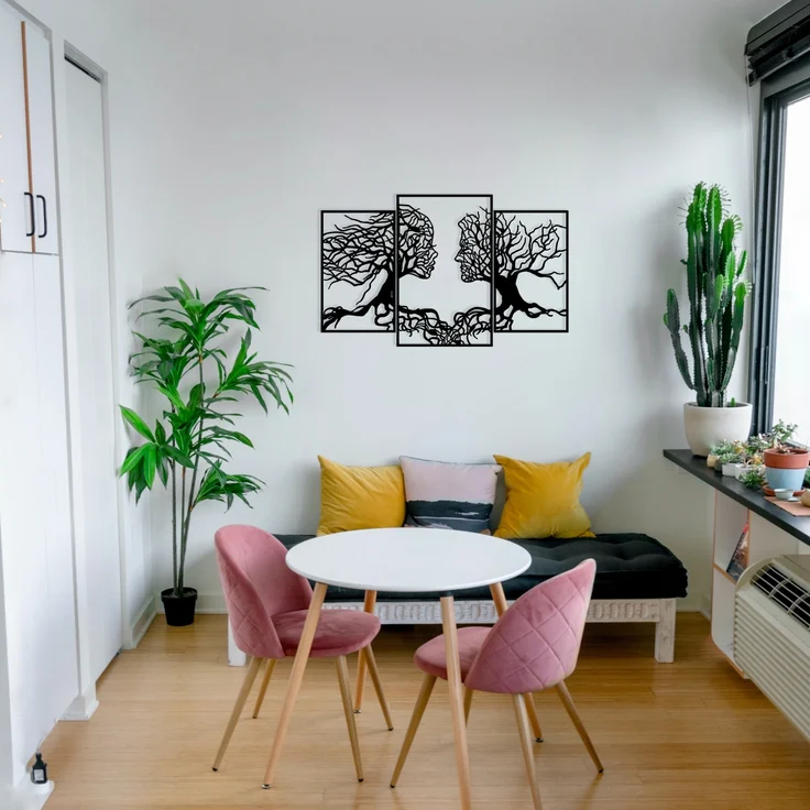 Wallity Wanddekoobjekt 100% METAL (Thickness: 1,2mm), 116 x 71 cm Z1114 – Bild 3
