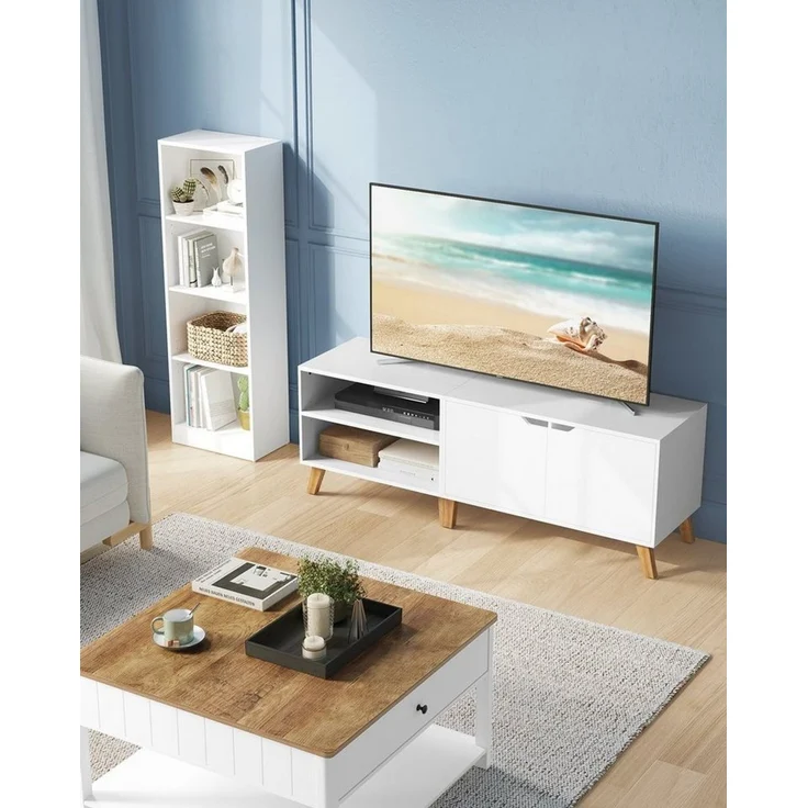 Vasagle Lowboard TV-Schrank, Lange 140cm, für Fernseher bis zu 65 Zoll – Bild 2
