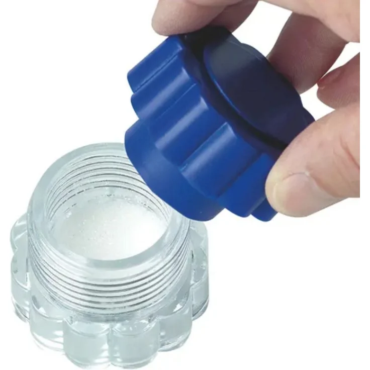 DocMed Pillendose DocMed Tabletten Mörser (Ergonomischer Griff, Integriertes Vorratsfach, 1 St, Praktischer Mörser für Medikamente), Tablettenhilfe, Tabletten zerkleinern – Bild 2