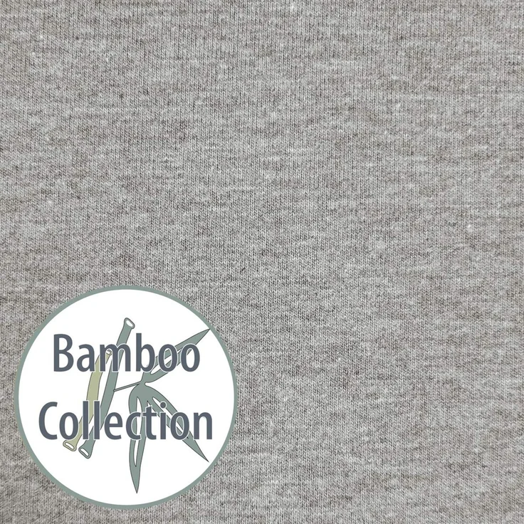 Theraline Bezug für Nackenkissen mittel Melange mittelgrau Bamboo – Bild 2