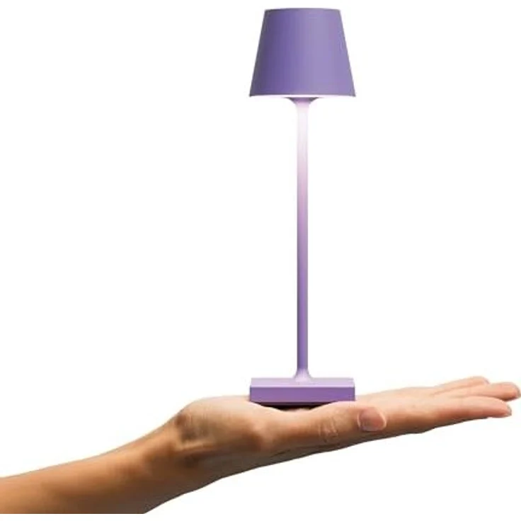 SIGOR LED Tischleuchte Akku-Tischleuchte, Dimmbar, LED fest integriert, Warmweiß – Bild 1
