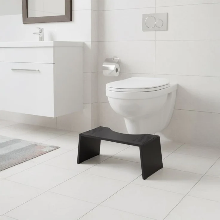 Klappbarer Toilettenhocker aus Bambus 10052380_46 – Bild 2
