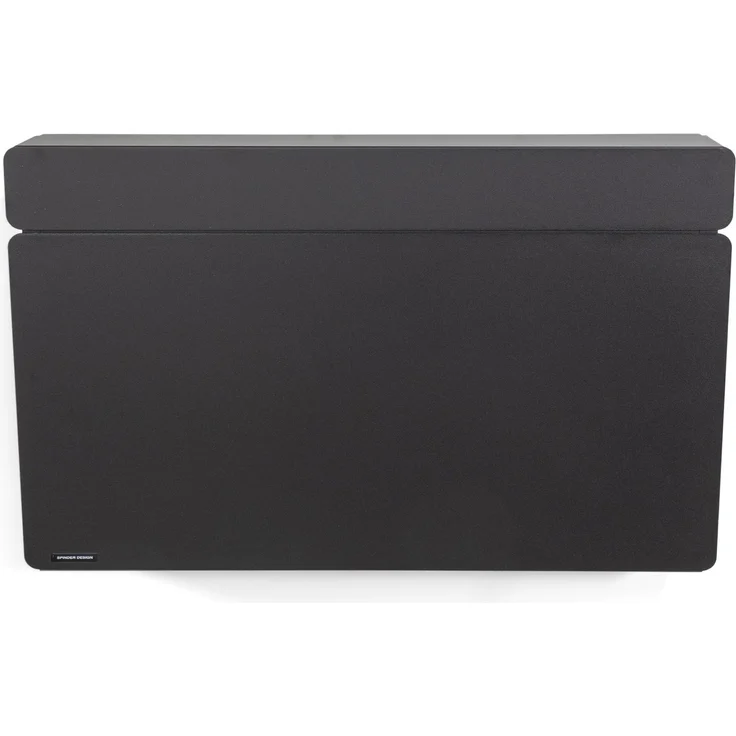 Spinder Design LUIGI Schuhschrank Stahl Minimalistisch Schwarz 78,1x12,6x48,3 cm – Bild 8