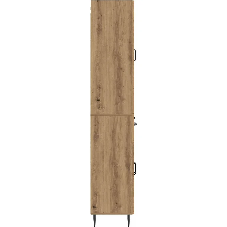 vidaXL Schrankset 2 pcs Artisan-Eiche 66 x 34,5 x 89,5 cm 3416672 – Bild 5