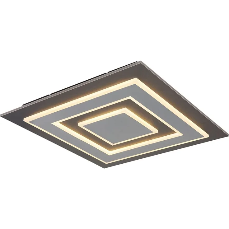 LED Deckenleuchte anthrazit, L 48 cm