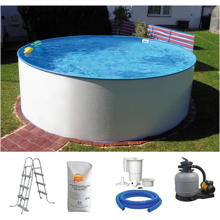 Clear Pool Rundpool RIO (Set, 5-tlg), inkl. Zubehör für Ihren Badespaß im eigenen Garten – Bild 1