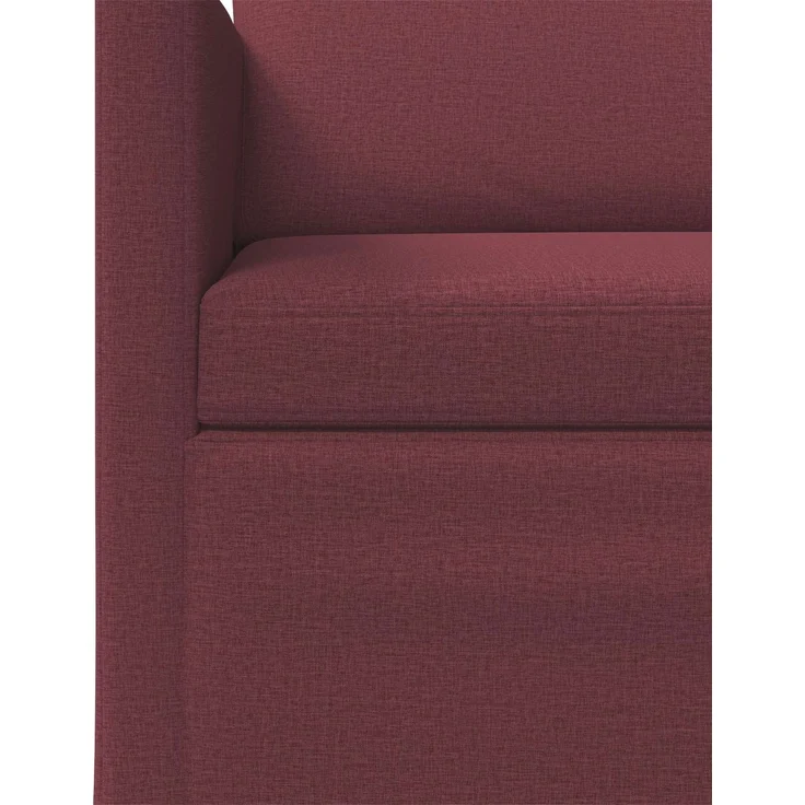 vidaXL Sofa-Set 2 pcs Weinrot Stoff 3433179 – Bild 4
