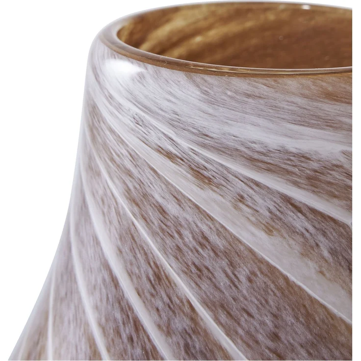 House Nordic Vase, Glas, braun, ø16x23 cm – Bild 2