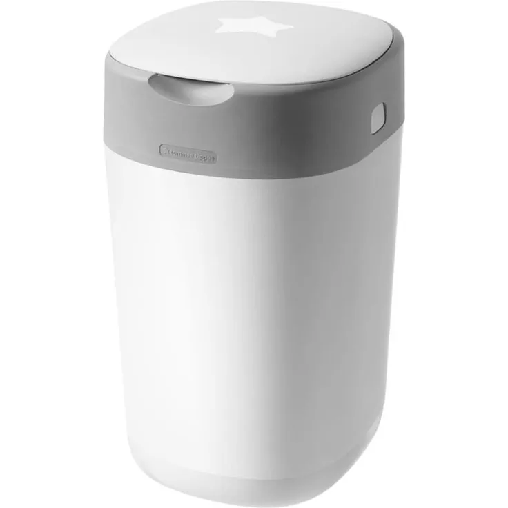 Tommee Tippee Twist & Click Starter Package Windeleimer + 6 Nachfüllpackungen Weiß