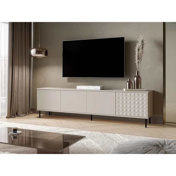 TV-Lowboard Leo 200 (Farbe: Cashmere) – Bild 2