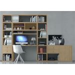 Büroregal TORO 69 System Sonoma Eiche