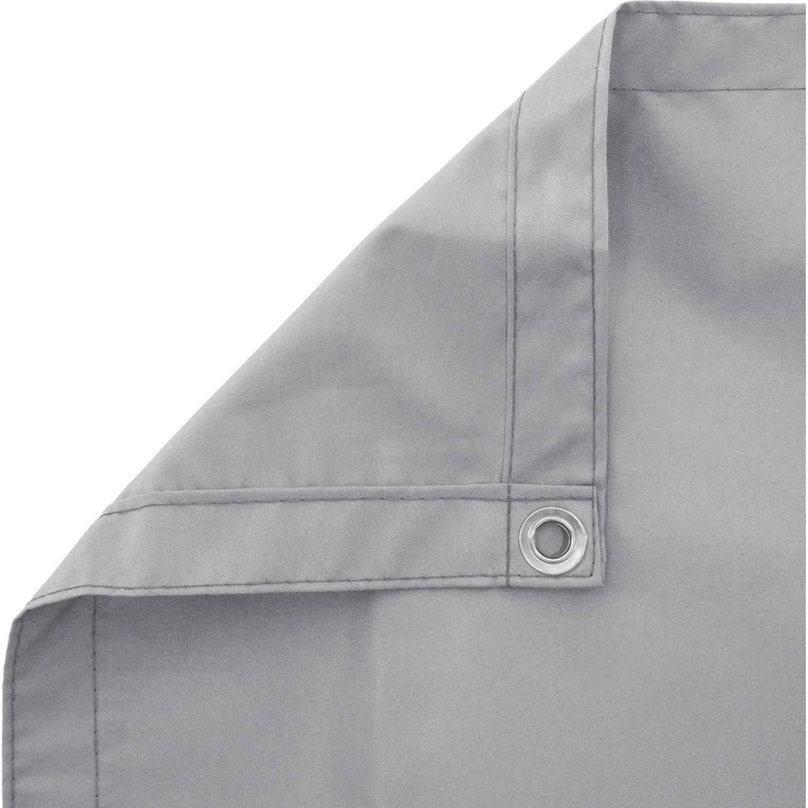 vidaXL Balkonsichtschutz Hellgrau 100 x 300 cm Oxford-Stoff 42030545 – Bild 3